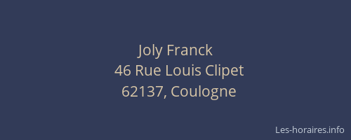 Joly Franck