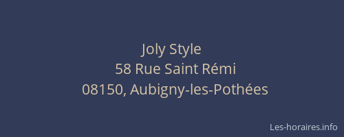 Joly Style