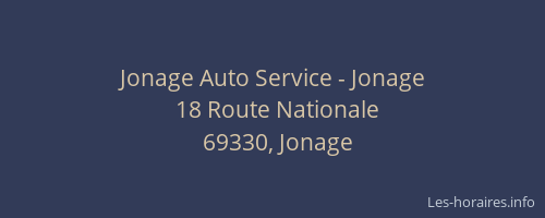 Jonage Auto Service - Jonage