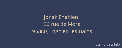Jonak Enghien
