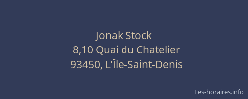 Jonak Stock