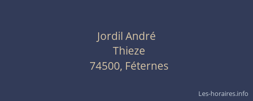 Jordil Andr&eacute;