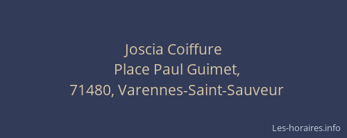 Joscia Coiffure
