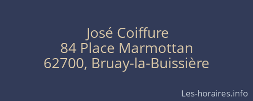 José Coiffure
