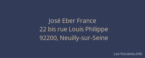 José Eber France
