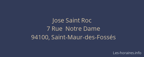 Jose Saint Roc