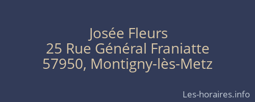 Josée Fleurs