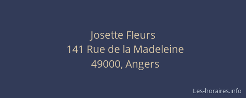 Josette Fleurs