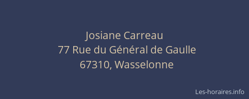 Josiane Carreau