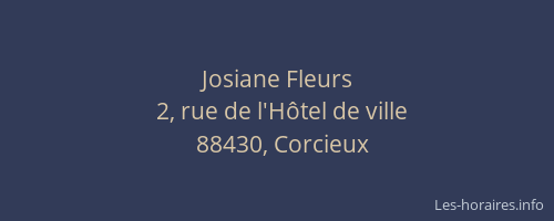 Josiane Fleurs