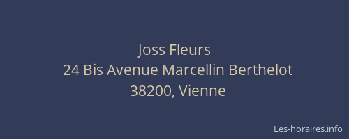 Joss Fleurs