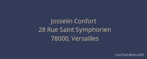 Josselin Confort
