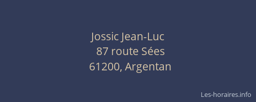 Jossic Jean-Luc