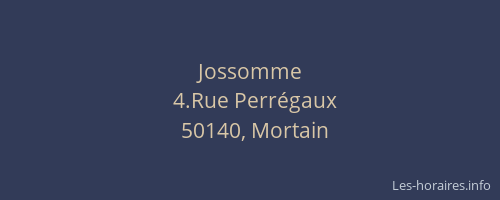Jossomme