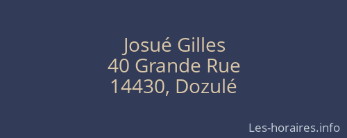 Josué Gilles