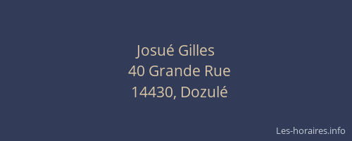 Josué Gilles