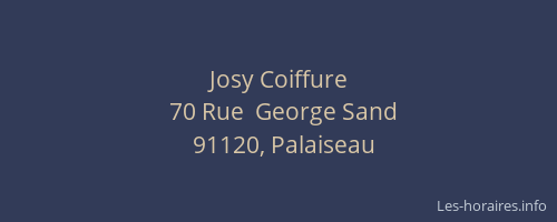 Josy Coiffure