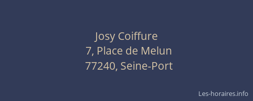 Josy Coiffure