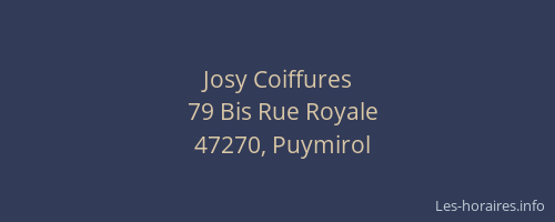 Josy Coiffures
