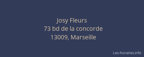 Josy Fleurs