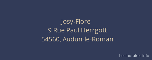 Josy-Flore