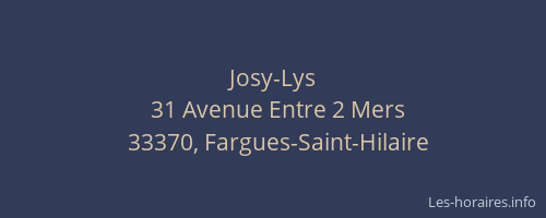 Josy-Lys
