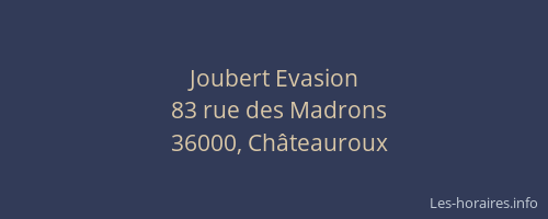 Joubert Evasion