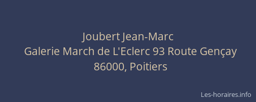 Joubert Jean-Marc