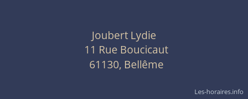 Joubert Lydie