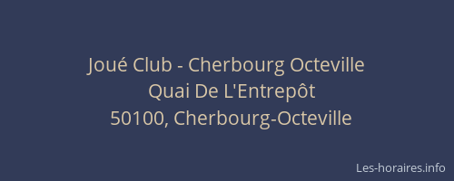 Joué Club - Cherbourg Octeville