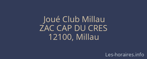 Joué Club Millau