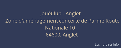 JouéClub - Anglet
