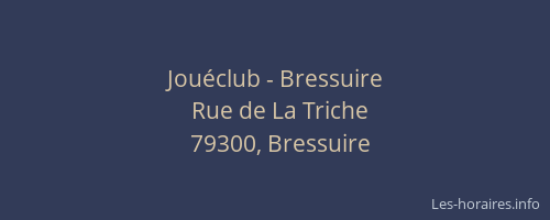 Jou&eacute;club - Bressuire