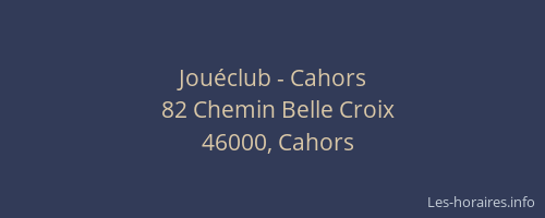 Jou&eacute;club - Cahors