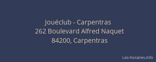 Jouéclub - Carpentras