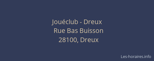 Jou&eacute;club - Dreux