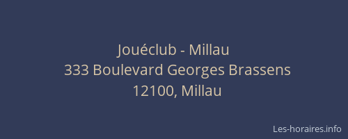 Jou&eacute;club - Millau