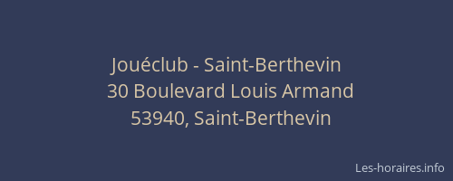 Jouéclub - Saint-Berthevin