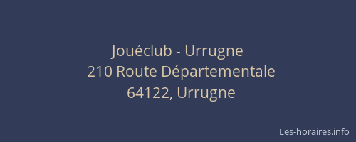 Jou&eacute;club - Urrugne