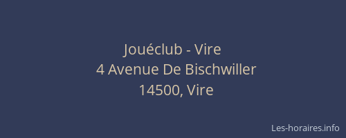 Jou&eacute;club - Vire