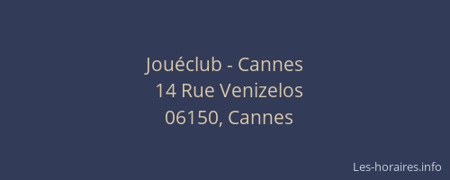 Jouéclub - Cannes