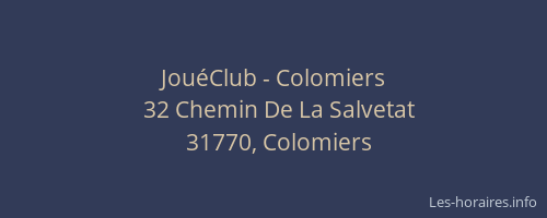 JouéClub - Colomiers