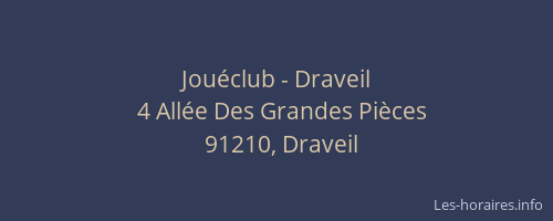 Jouéclub - Draveil