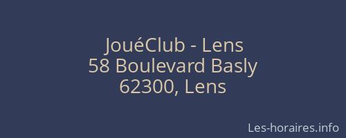 JouéClub - Lens