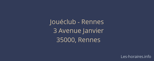 Jouéclub - Rennes