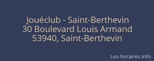 Jouéclub - Saint-Berthevin