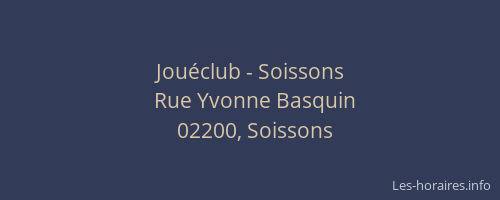 Jouéclub - Soissons