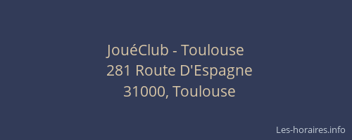 JouéClub - Toulouse