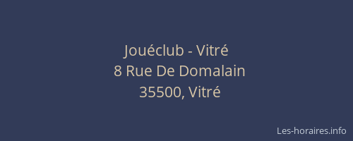 Jouéclub - Vitré