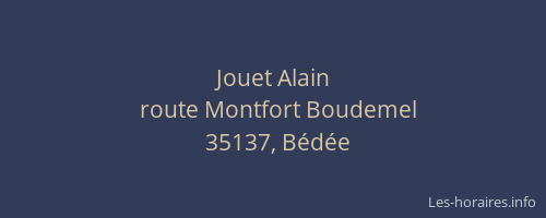 Jouet Alain